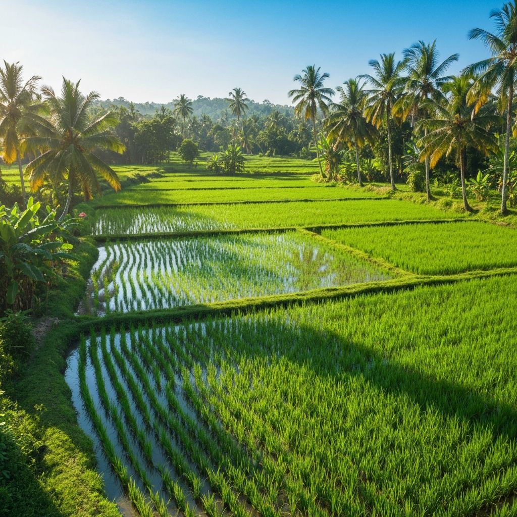 Malaysian agricultural landscape